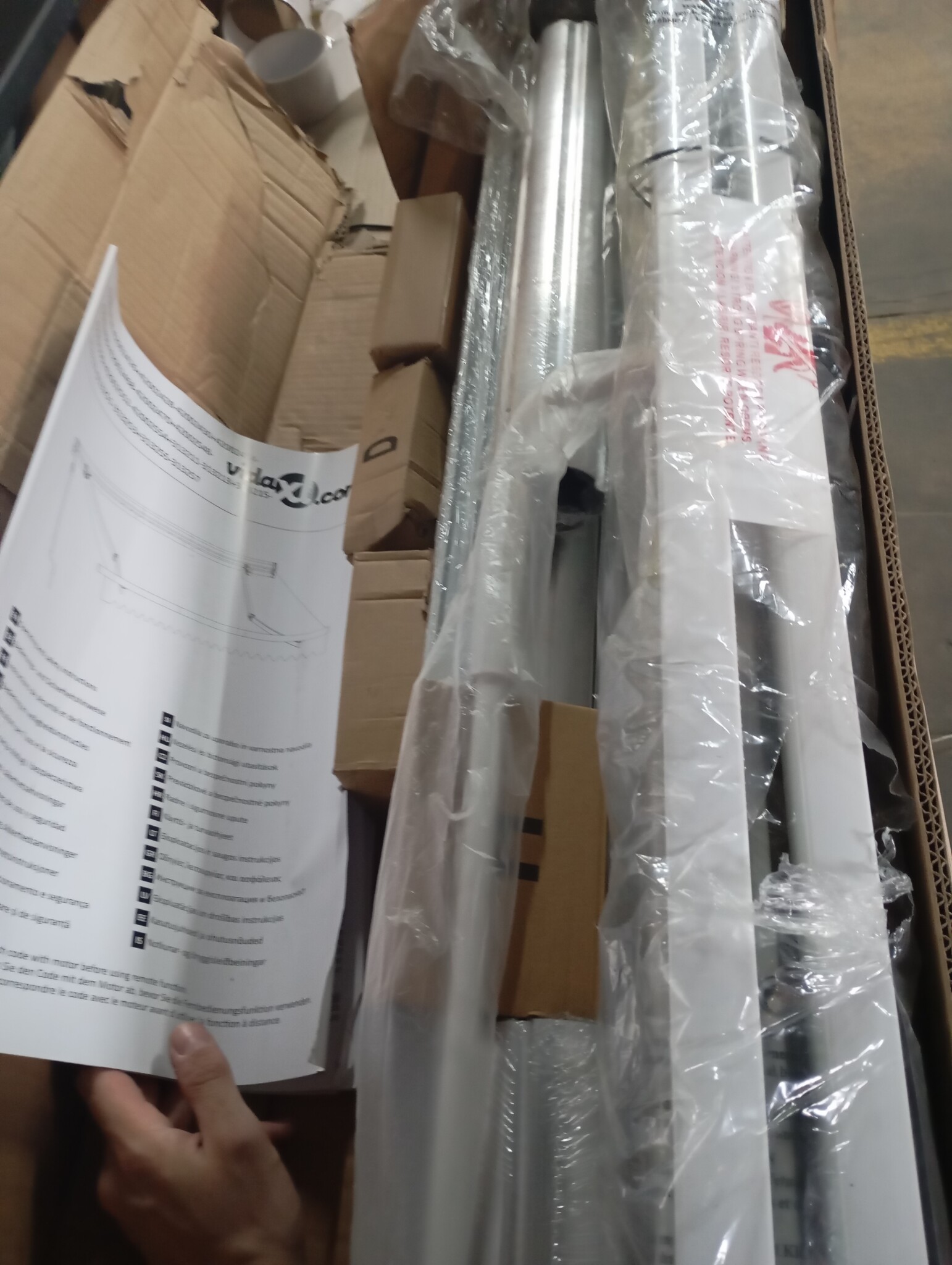 Markies Handmatig Wit 4x3,5m (76% Korting!) - Alleen Frame