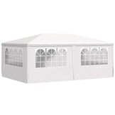 vidaXL Partytent 4x6m Wit - 60% Korting! Direct uit voorraad