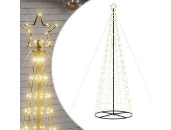 vidaXL Kerstboom 300cm 570 LED's Warm Wit - 65% Korting!