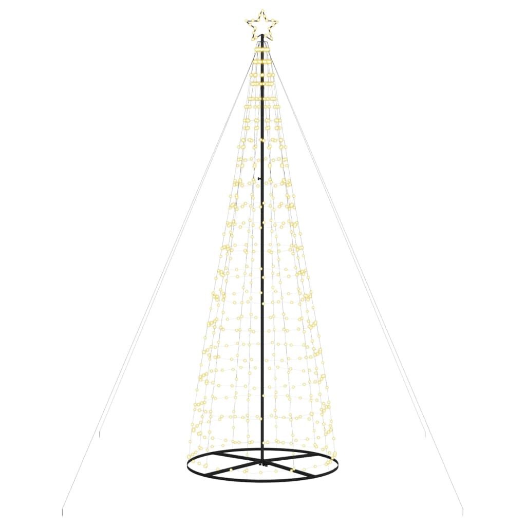 vidaXL Kerstboom 300cm 570 LED's Warm Wit - 65% Korting!