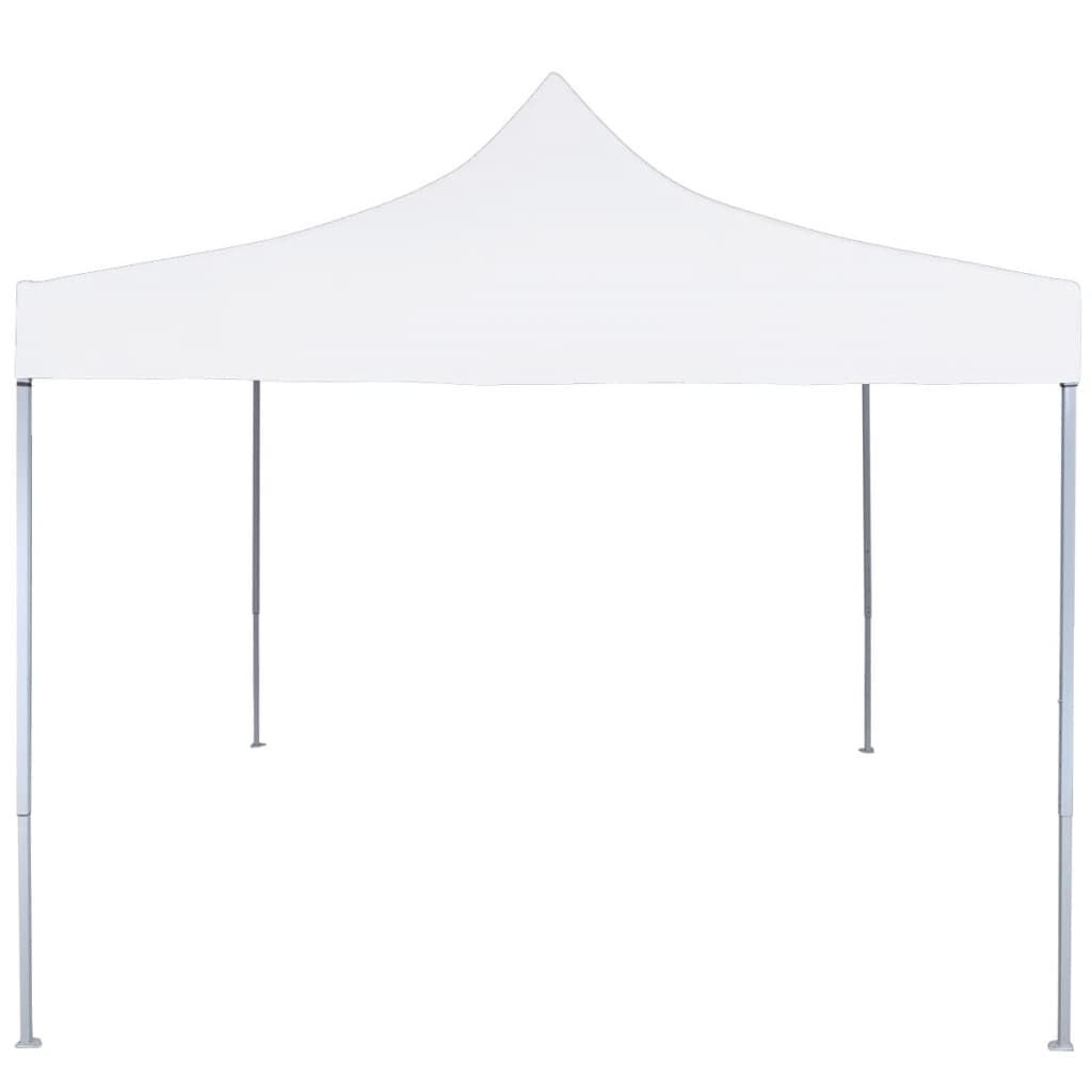 vidaXL Partytent 2x2m Inklapbaar Staal Wit - 60% Korting