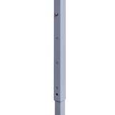 vidaXL Partytent 2x2m Inklapbaar Staal Wit - 60% Korting