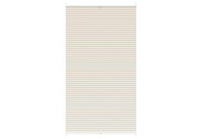 vidaXL Plisséjaloezie 110x200 cm Crème - 60% Korting!