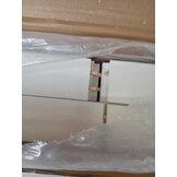 vidaXL Vitrinekast 100x8,5x75 cm - Wit | 60% Korting