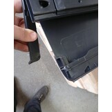 vidaXL Tuinkast met 1 schap - Zwart | 60% Korting