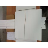 vidaXL Barstoelen Massief Grenenhout Wit (60% KORTING) - Defect