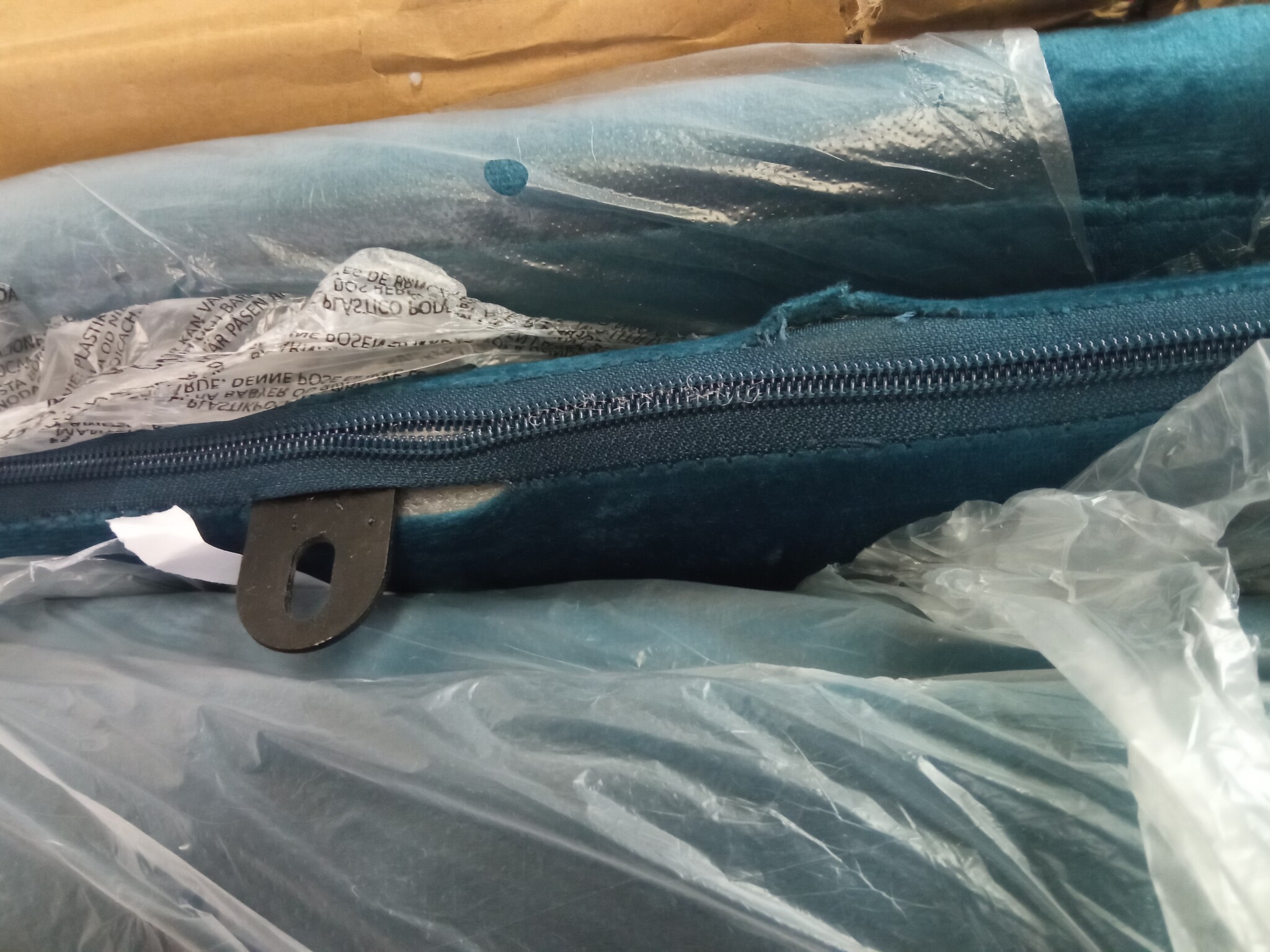 vidaXL Fauteuil Blauw Fluweel - Nu met 60% Korting!