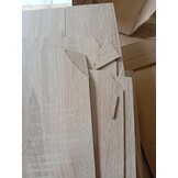 vidaXL Dressoir Sonoma Eiken (120x30,5x70cm) - 60% Korting!