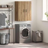 vidaXL Wandkast Artisanaal Eiken - 55% Korting