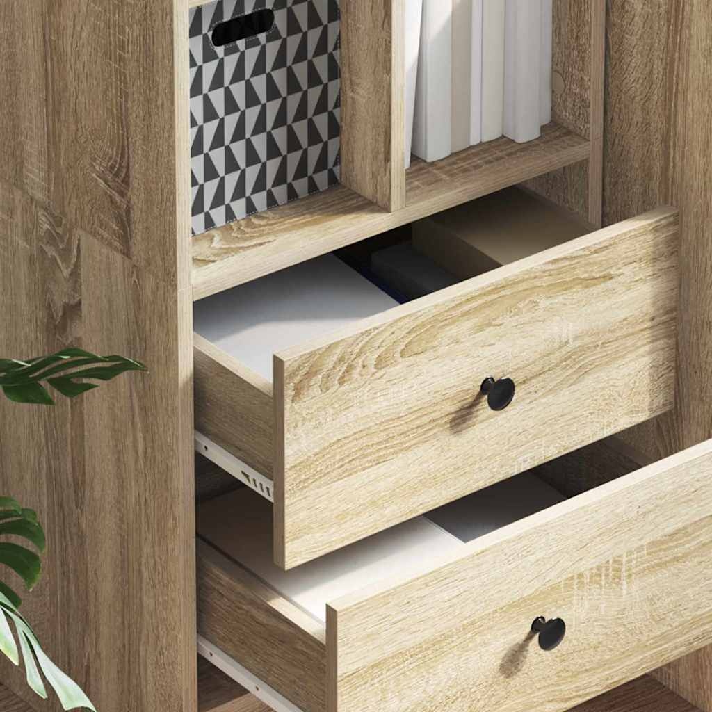vidaXL Highboard Sonoma Eiken - 30% Korting!