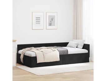 vidaXL Hoekbedframe Zwart 90x200cm | 55% Korting | Retourproduct