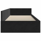 vidaXL Hoekbedframe Zwart 90x200cm | 55% Korting | Retourproduct