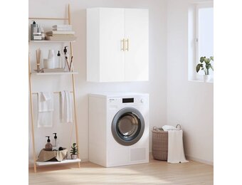 vidaXL Wandkast - 69,5x34x90 cm Wit - Nu 30% Korting!