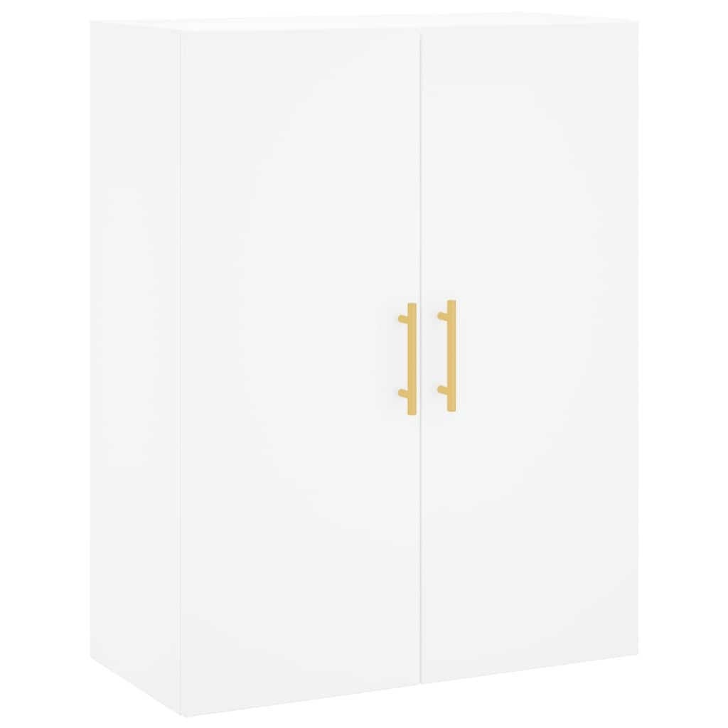 vidaXL Wandkast - 69,5x34x90 cm Wit - Nu 30% Korting!