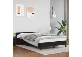 vidaXL Bedframe Zwart 120x200cm - 30% Korting