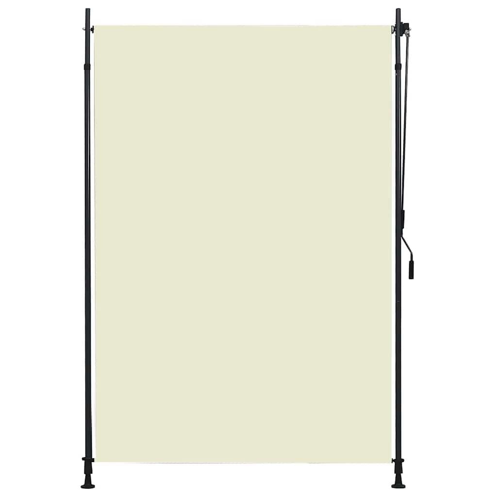 vidaXL Rolgordijn Buiten 150x270cm Crème - 42% Korting!