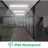 LED Vochtige Ruimte Verlichting 150cm - 45W Koel Wit - 43% Korting!