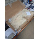 vidaXL Salontafel Grenenhout Wit - 76% Korting! 100x100x40 cm