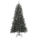 vidaXL Kunstkerstboom 210cm met standaard - 62% Korting!