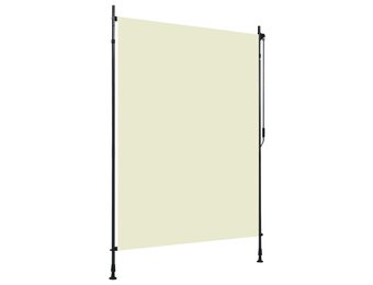 vidaXL Buitenrolgordijn 150x270cm Crème - 35% Korting