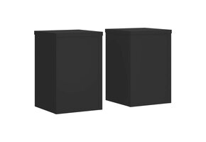 vidaXL Plantenstandaards Zwart (2 st.) - 60% Korting!