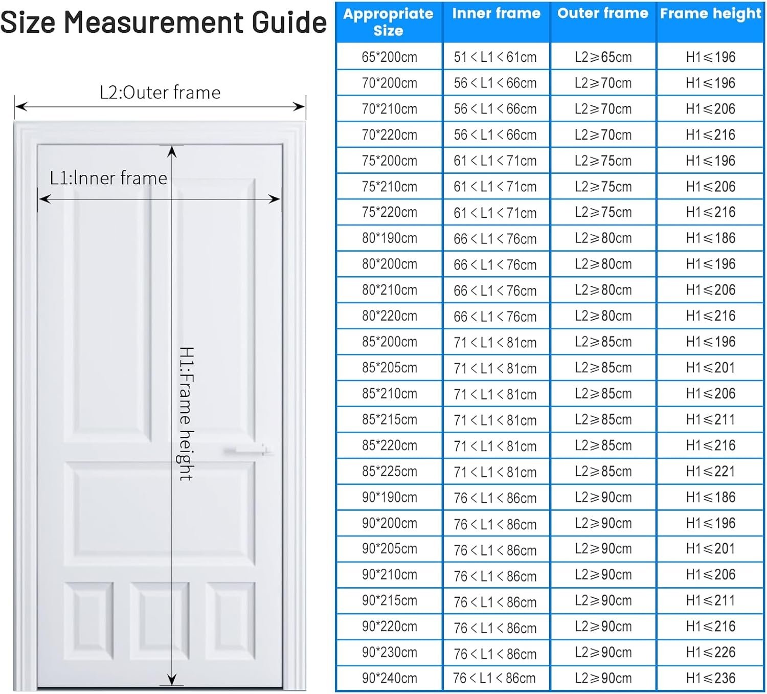 Magnetisch Vliegengaas Deur 80x200cm - 47% Korting!