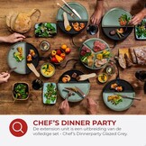 Bourgini Chef's Dinner Party Uitbreidingsset - 47% Korting!