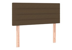 vidaXL Hoofdbord 90x5x78/88 cm Stof Donkerbruin - 34% Korting!