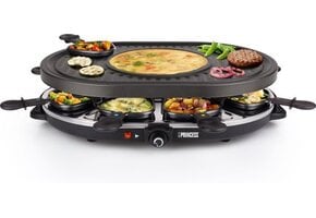 Princess Gourmetstel 162700 - Raclette & Crêpe - 8 Pers. - 35% Korting!