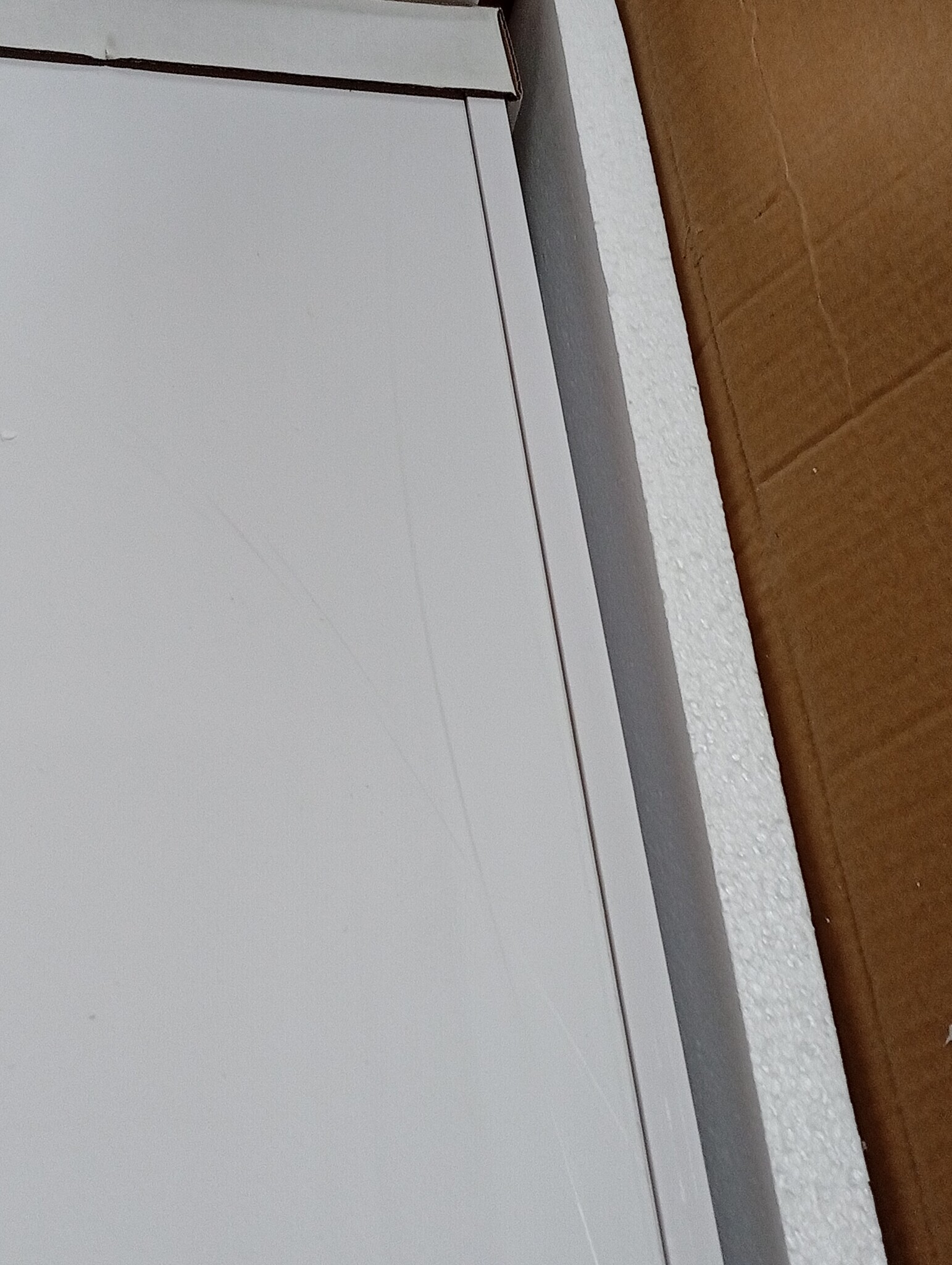 vidaXL Wandschap met lade 60x23,5x10 cm MDF wit - 60% Korting!