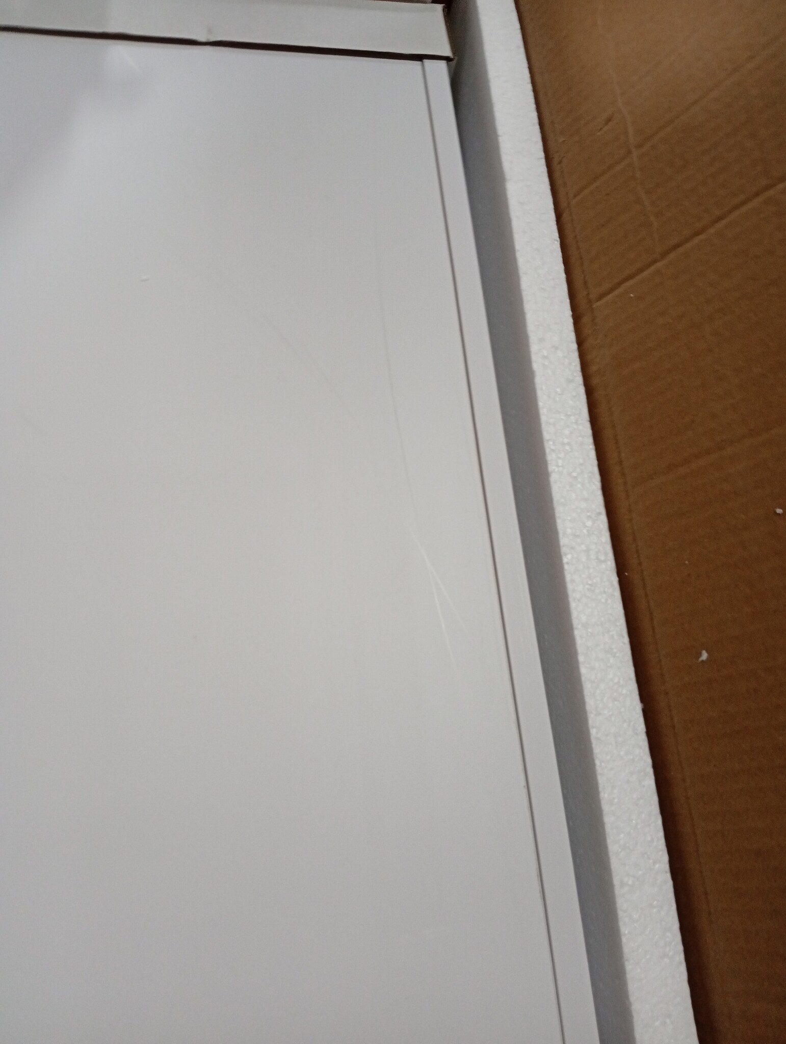 vidaXL Wandschap met lade 60x23,5x10 cm MDF wit - 60% Korting!