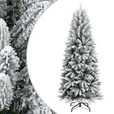 vidaXL Kunstkerstboom met Sneeuw | 120cm | -65%