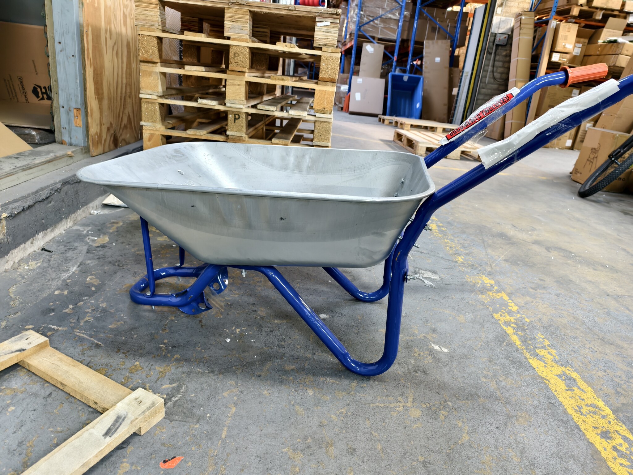 Kruiwagen 125L Verzinkt Staal - 76% Korting!