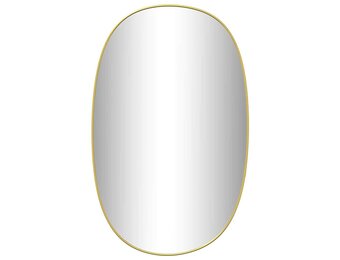 VidaXL Wandspiegel 80x50 cm Goudkleurig - 37% Korting!