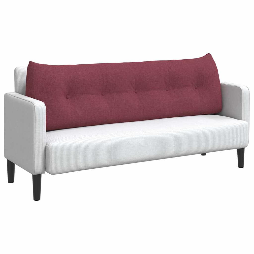 vidaXL Rugkussen Wijnrood 160x24x50 cm - 55% Korting!