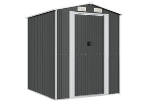 vidaXL Tuinschuur Gegalvaniseerd Staal - 60% Korting!