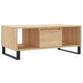 VidaXL Salontafel Sonoma Eiken | 90x50x36,5 cm | 35% Korting