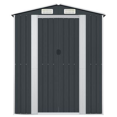 vidaXL Tuinschuur Antraciet - Gegalvaniseerd Staal - 60% Korting