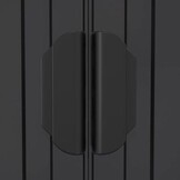 vidaXL Tuinschuur Antraciet - Gegalvaniseerd Staal - 60% Korting