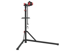 vidaXL Fietsreparatiestandaard - Inklapbaar, Rood - 55% Korting!