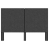 vidaXL Hoofdbord 180x200cm Donkergrijs - Nu 30% Korting!