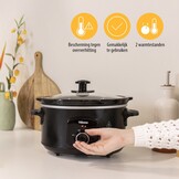 Tristar Slowcooker 3.5L - Zwart - 43% Korting!
