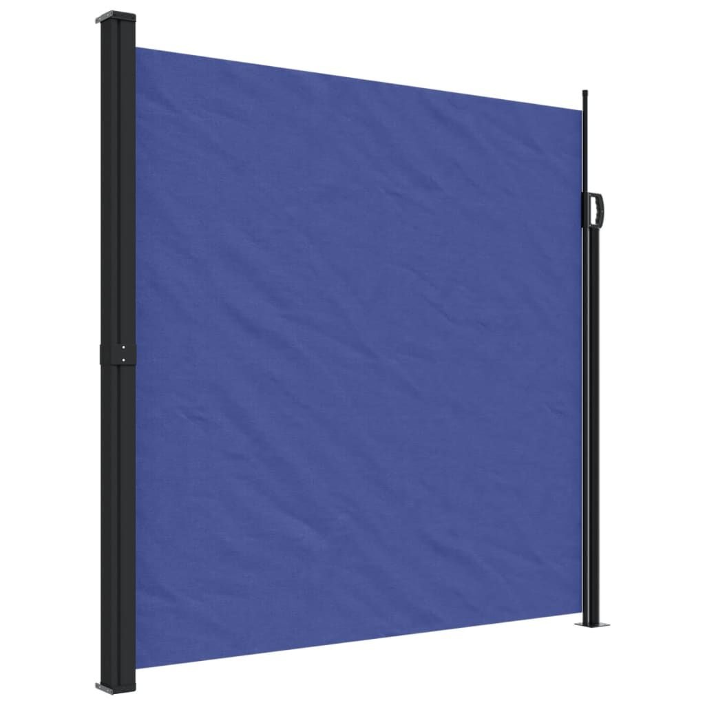 vidaXL Windscherm uittrekbaar 200x600 cm blauw - Nu 60% korting!