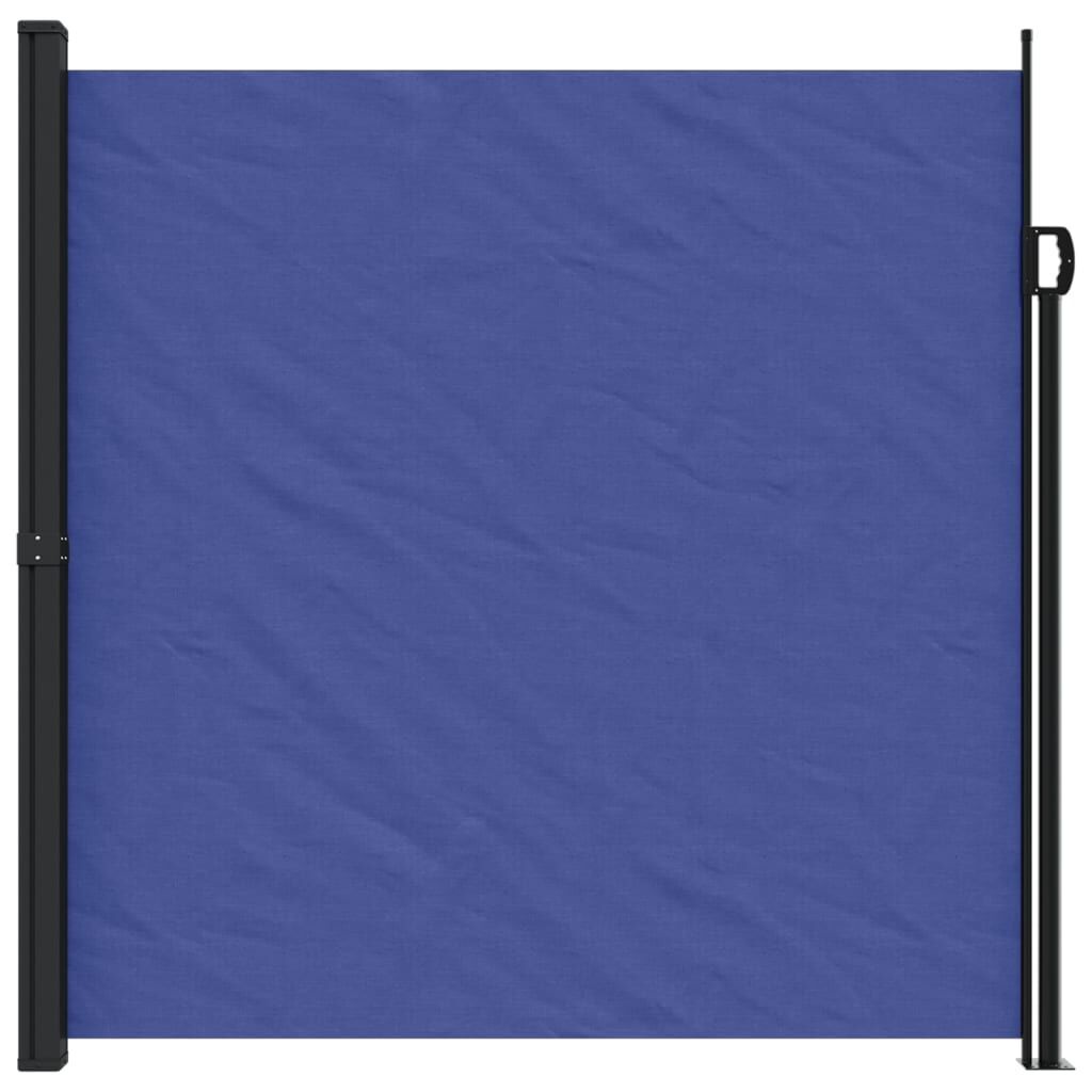 vidaXL Windscherm uittrekbaar 200x600 cm blauw - Nu 60% korting!