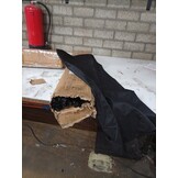 vidaXL Kamerscherm 4 panelen 698x180 cm Zwart - 55% Korting!