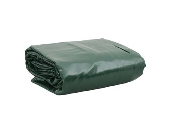vidaXL Dekzeil 5x5m Groen - 650 g/m² | -55% Korting!