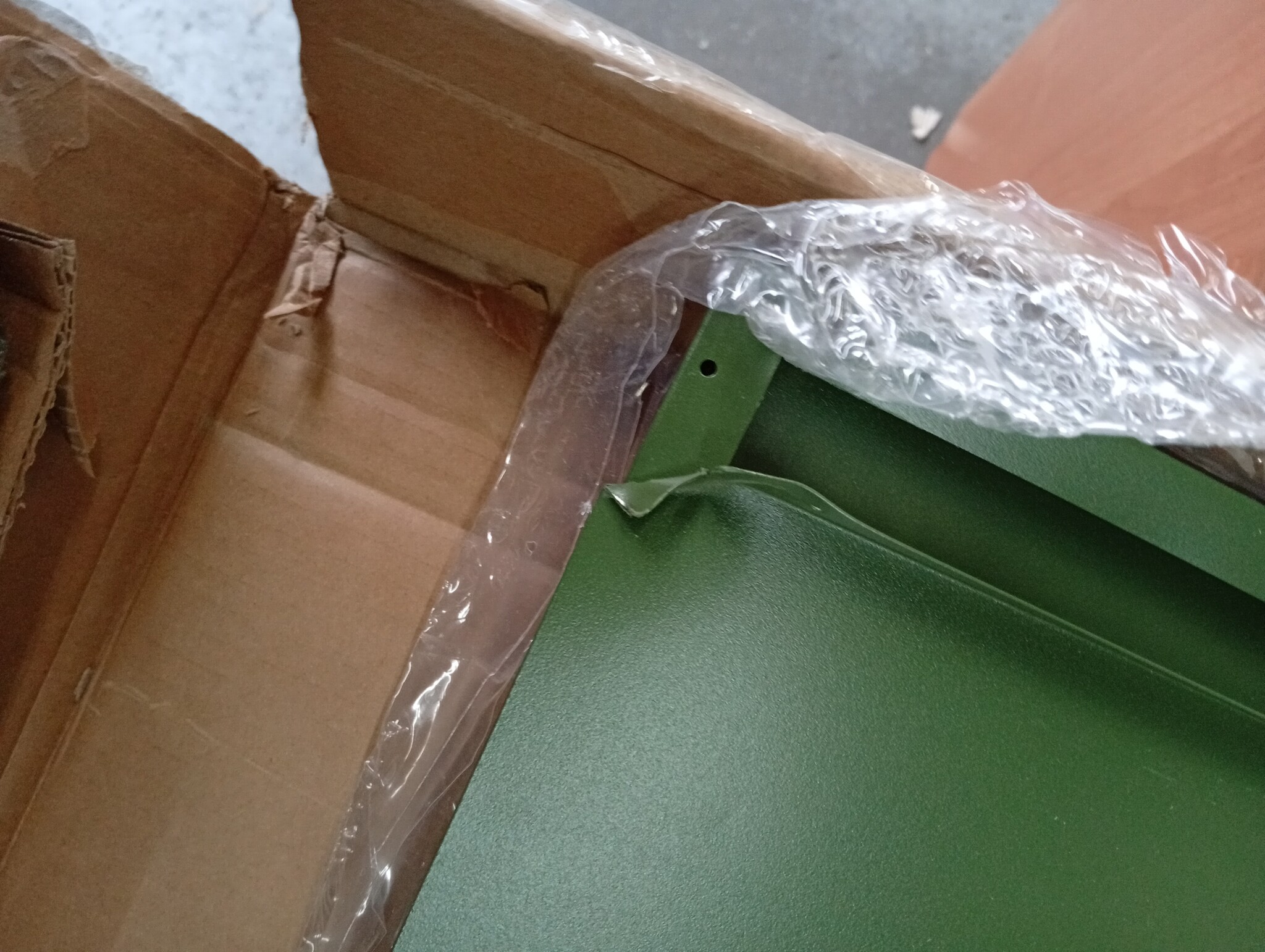 vidaXL TV-meubel 100,5x39x50,5 cm Staal Olijfgroen | 60% Korting