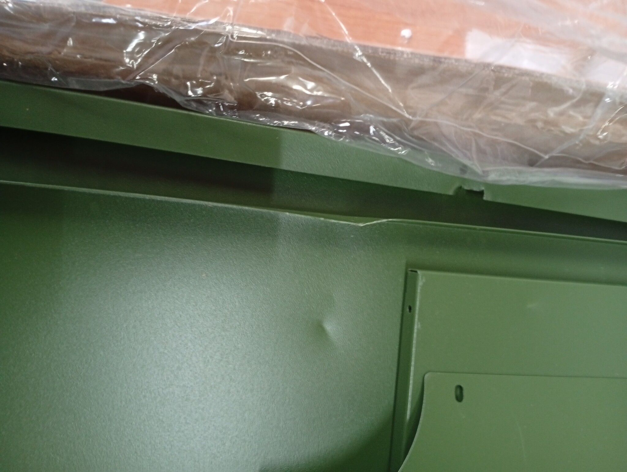 vidaXL TV-meubel 100,5x39x50,5 cm Staal Olijfgroen | 60% Korting