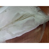 vidaXL Kamerscherm 5 panelen (250x180 cm) Wit - 60% Korting