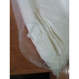 vidaXL Kamerscherm 5 panelen (250x180 cm) Wit - 60% Korting